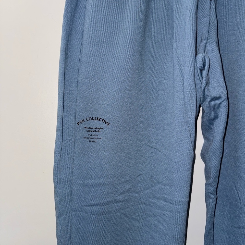 Women's Blue Jogger Pants - Picture 3 of 7